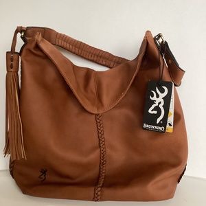 Browning Handbag Conceal Carry Hobo Ashley Brown NWT Purse